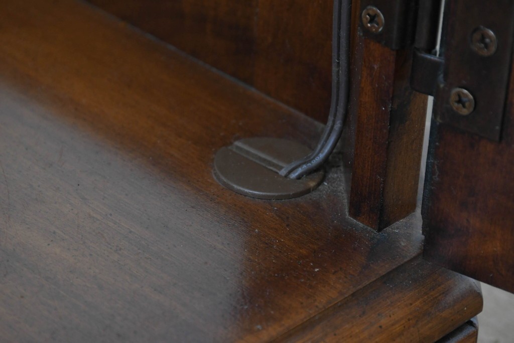 アメリカヴィンテージ　美品　上品でクラシカルなキュリオケース　(R-087053)