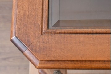 アメリカヴィンテージ　美品　上品でクラシカルなキュリオケース　(R-087053)