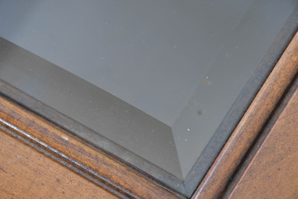 アメリカヴィンテージ　美品　上品でクラシカルなキュリオケース　(R-087053)