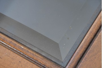 アメリカヴィンテージ　美品　上品でクラシカルなキュリオケース　(R-087053)