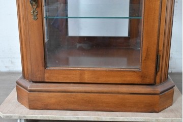 アメリカヴィンテージ　美品　上品でクラシカルなキュリオケース　(R-087053)