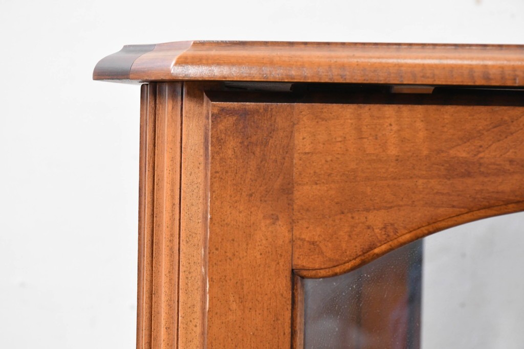 アメリカヴィンテージ　美品　上品でクラシカルなキュリオケース　(R-087053)