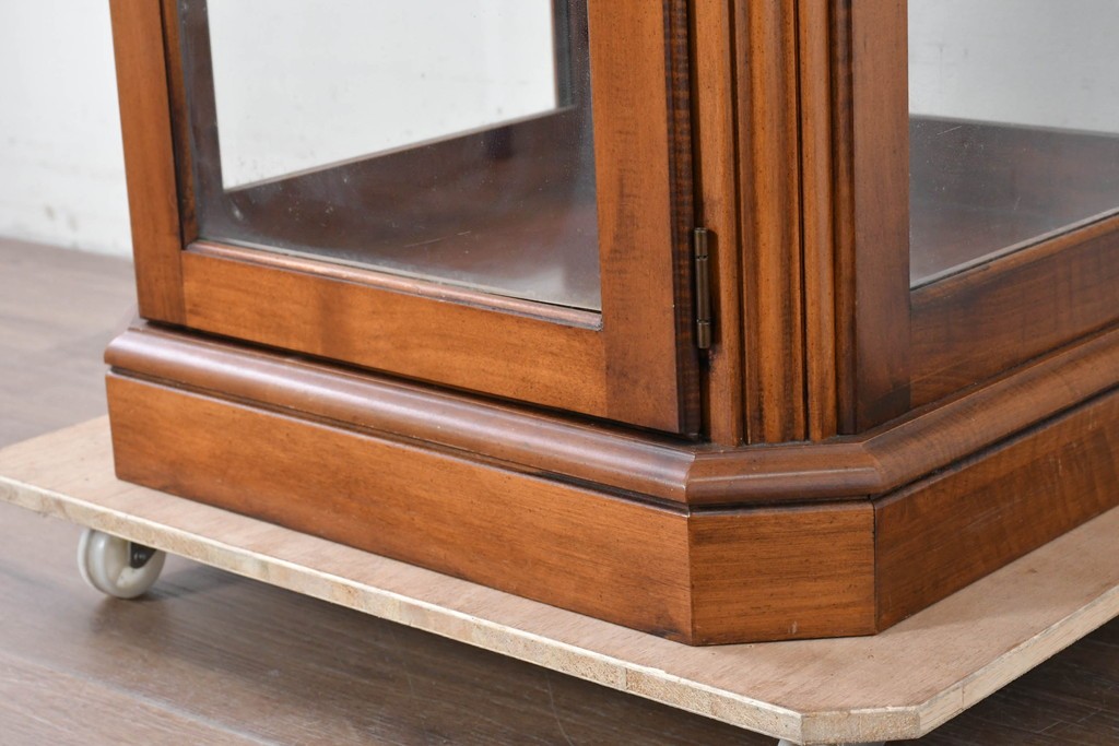 アメリカヴィンテージ　美品　上品でクラシカルなキュリオケース　(R-087053)