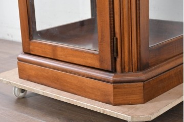 アメリカヴィンテージ　美品　上品でクラシカルなキュリオケース　(R-087053)