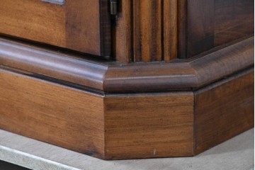 アメリカヴィンテージ　美品　上品でクラシカルなキュリオケース　(R-087053)