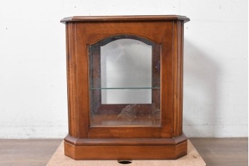 アメリカヴィンテージ　美品　上品でクラシカルなキュリオケース　(R-087053)