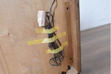 アメリカヴィンテージ　美品　上品でクラシカルなキュリオケース　(R-087053)