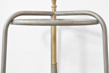 【簡易リペア限定品】　イタリアヴィンテージ　激レア希少!!　オールドGUCCI(グッチ)　ホースビットモチーフが印象的なメタリックアンブレラスタンド　(R-087054)