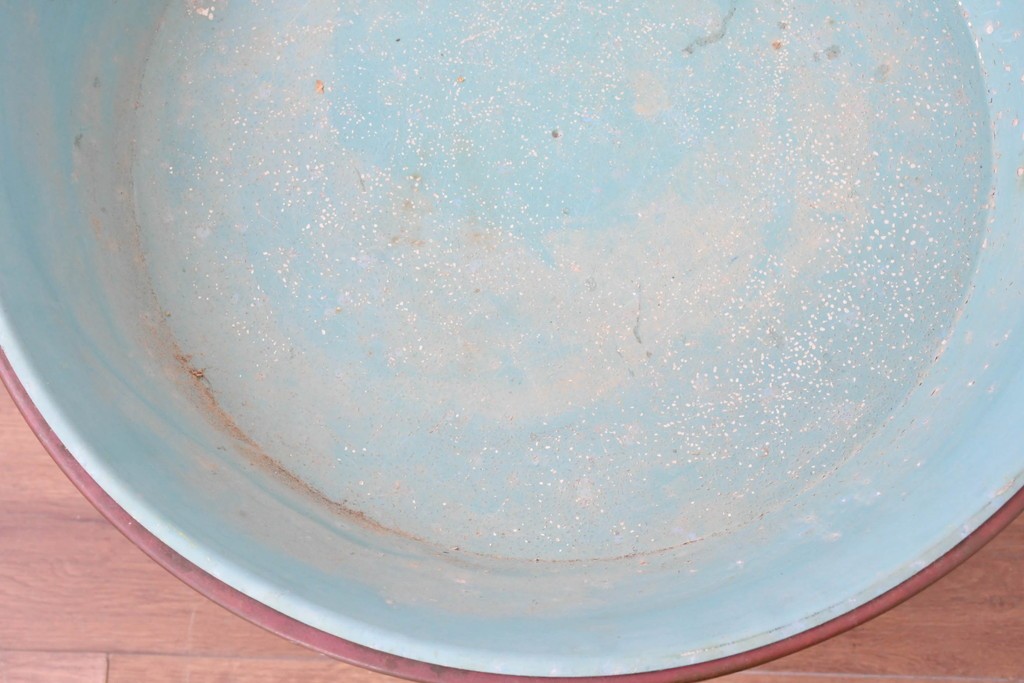 【簡易リペア限定品】　ヨーロッパヴィンテージ　北欧デザイン　ミッドセンチュリースタイルのお部屋におすすめの円錐形プランター　(R-087056)