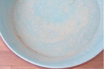 【簡易リペア限定品】　ヨーロッパヴィンテージ　北欧デザイン　ミッドセンチュリースタイルのお部屋におすすめの円錐形プランター　(R-087056)