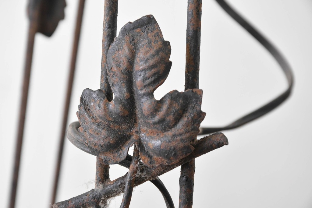 《引っ掛けシーリング式ペンダントライト加工費込み》フランスアンティーク　Cristalleries de Verdun(クリスタル・ド・ヴェルダン)　アールデコデザインのペンダントライト　(R-087057)