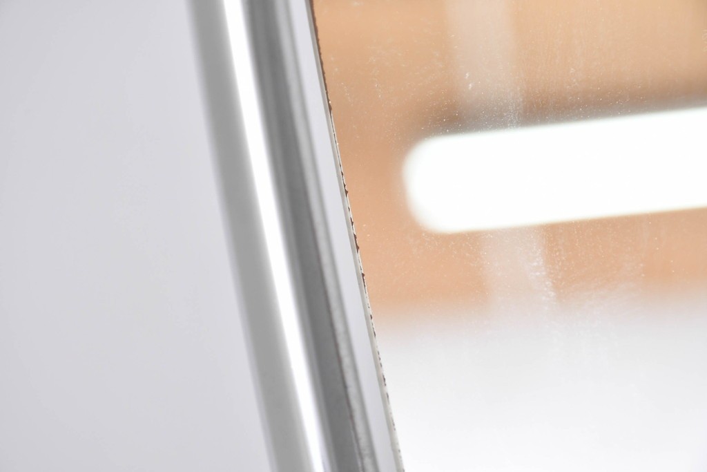 オールドアスプルンド(ASPLUND)　希少な絶版品　Arrow(アロー)　オーバルデザインのスタンドミラー　(R-087058)