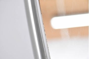 オールドアスプルンド(ASPLUND)　希少な絶版品　Arrow(アロー)　オーバルデザインのスタンドミラー　(R-087058)