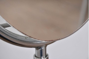 オールドアスプルンド(ASPLUND)　希少な絶版品　Arrow(アロー)　オーバルデザインのスタンドミラー　(R-087058)