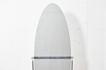 オールドアスプルンド(ASPLUND)　希少な絶版品　Arrow(アロー)　オーバルデザインのスタンドミラー　(R-087058)