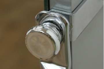 オールドアスプルンド(ASPLUND)　希少な絶版品　Arrow(アロー)　オーバルデザインのスタンドミラー　(R-087058)