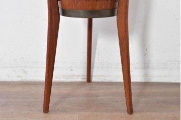 デンマークヴィンテージ　チーク材　すらりとした三本脚のフラワースタンド　(R-087059)