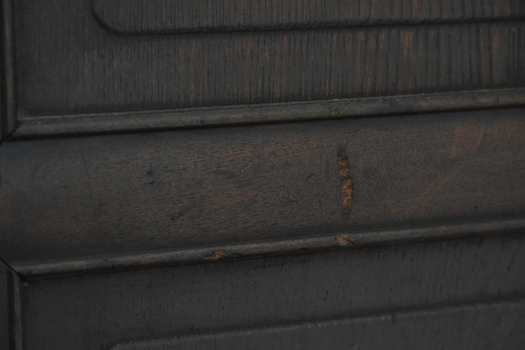 和製アンティーク　明治大正期　高級品　象嵌細工(花・蝶・笹・鳥の図)が美しい飾り棚　(R-087061)