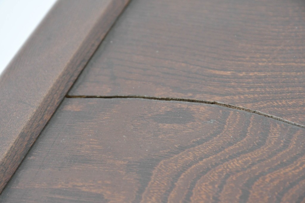 和製アンティーク　明治大正期　高級品　象嵌細工(花・蝶・笹・鳥の図)が美しい飾り棚　(R-087061)