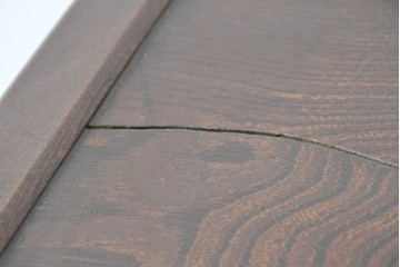 和製アンティーク　明治大正期　高級品　象嵌細工(花・蝶・笹・鳥の図)が美しい飾り棚　(R-087061)