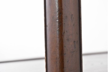 和製アンティーク　明治大正期　高級品　象嵌細工(花・蝶・笹・鳥の図)が美しい飾り棚　(R-087061)