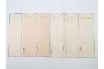 京都さくら井屋他　レトロデザインの木版画絵封筒47点セット　(R-087063)