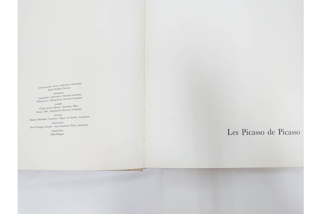 パブロ・ピカソ　「PICASSO : WOMEN(リトグラフ付き)」・「Les Picasso de Picasso」・「PICASSO HIS RECENT DRAWINGS 1966-1968」　図録3冊セット　(R-087067)