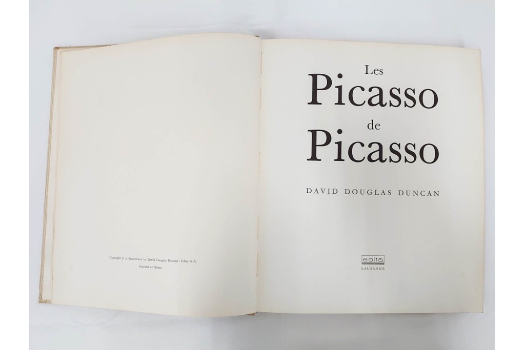 パブロ・ピカソ　「PICASSO : WOMEN(リトグラフ付き)」・「Les Picasso de Picasso」・「PICASSO HIS RECENT DRAWINGS 1966-1968」　図録3冊セット　(R-087067)
