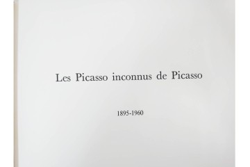パブロ・ピカソ　「PICASSO : WOMEN(リトグラフ付き)」・「Les Picasso de Picasso」・「PICASSO HIS RECENT DRAWINGS 1966-1968」　図録3冊セット　(R-087067)