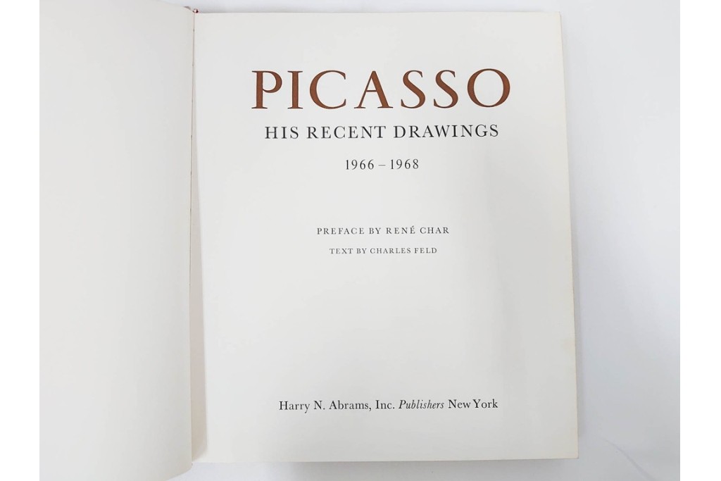 パブロ・ピカソ　「PICASSO : WOMEN(リトグラフ付き)」・「Les Picasso de Picasso」・「PICASSO HIS RECENT DRAWINGS 1966-1968」　図録3冊セット　(R-087067)