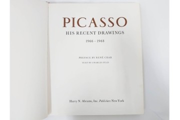 パブロ・ピカソ　「PICASSO : WOMEN(リトグラフ付き)」・「Les Picasso de Picasso」・「PICASSO HIS RECENT DRAWINGS 1966-1968」　図録3冊セット　(R-087067)
