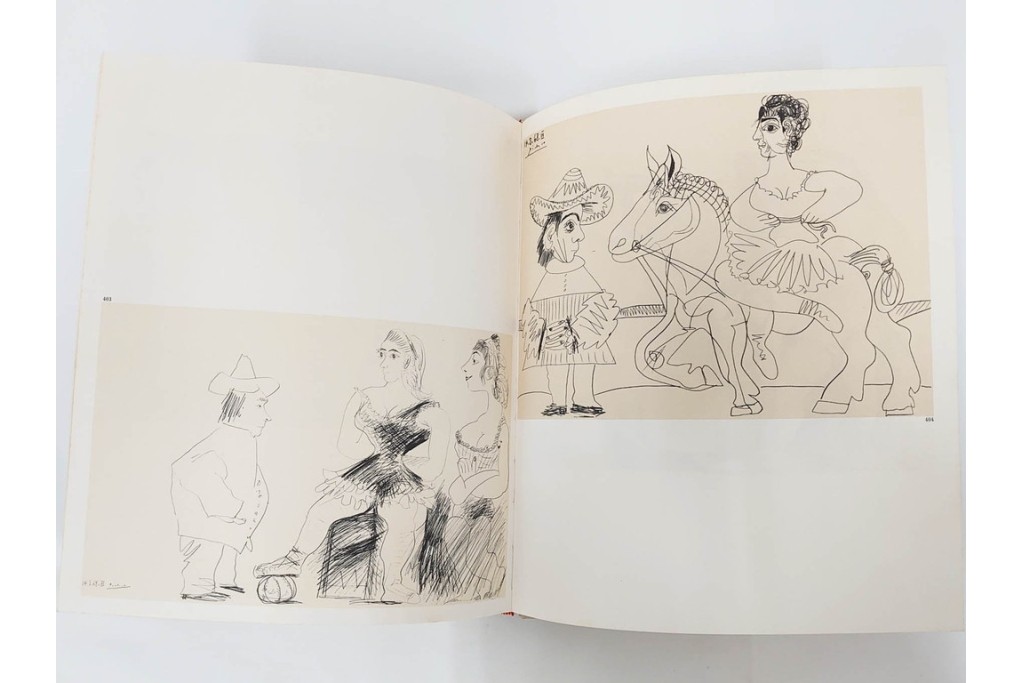 パブロ・ピカソ　「PICASSO : WOMEN(リトグラフ付き)」・「Les Picasso de Picasso」・「PICASSO HIS RECENT DRAWINGS 1966-1968」　図録3冊セット　(R-087067)