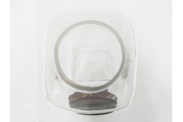 昭和初期　昭和レトロ　ユニークな形のたばこ瓶　(R-087068)