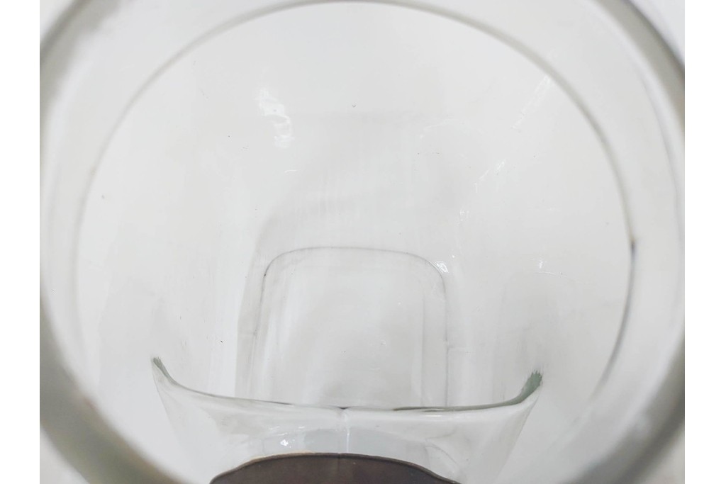 昭和初期　昭和レトロ　ユニークな形のたばこ瓶　(R-087068)