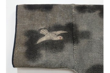 江戸～明治期　武者図が躍動する刺し子の火消し半纏　(R-087070)