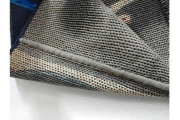 江戸～明治期　武者図が躍動する刺し子の火消し半纏　(R-087070)