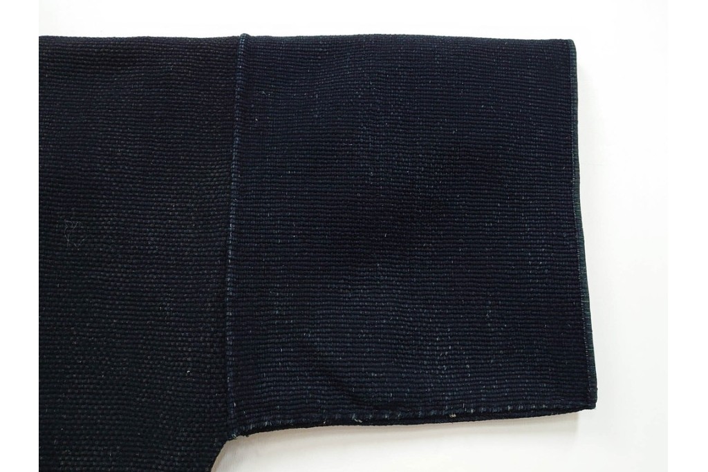 江戸～明治期　武者図が躍動する刺し子の火消し半纏　(R-087070)