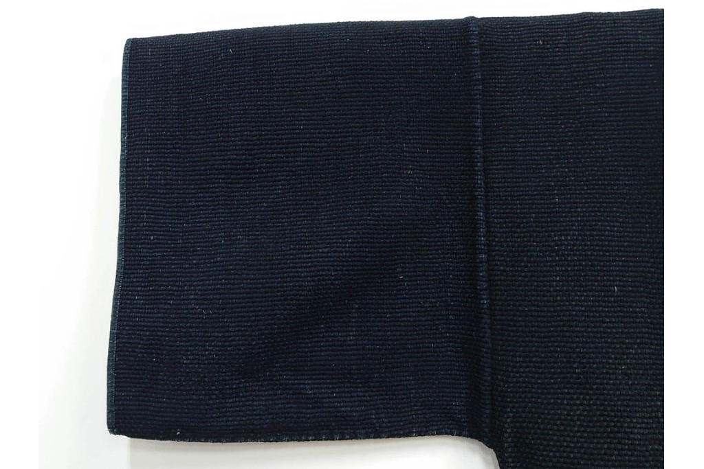 江戸～明治期　武者図が躍動する刺し子の火消し半纏　(R-087070)