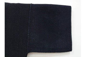 江戸～明治期　武者図が躍動する刺し子の火消し半纏　(R-087070)