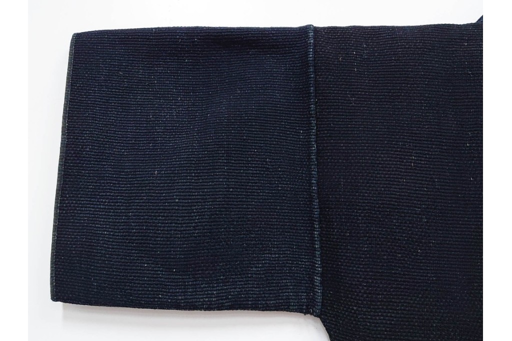 江戸～明治期　武者図が躍動する刺し子の火消し半纏　(R-087070)