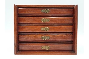 塔林月色　背竹牌(骨牌)　麻雀牌・点棒・サイコロのセット　収納箱付き　(R-087076)