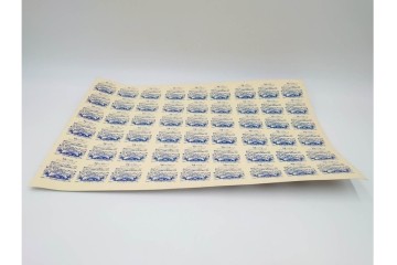 当時物　ビックリマン　悪魔VS天使シール　ワンダーマリア　パチ物のアンカットシート 　(R-087077)