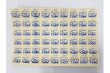 当時物　印刷途中　ビックリマン　悪魔VS天使シール　ワンダーマリア　パチ物のアンカットシート　(R-087079)