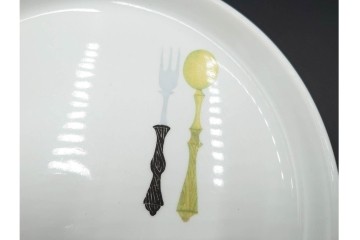 スウェーデンヴィンテージ　GUSTAVSBERG(グスタフスベリ)　BORO(ボロ)・PYNTA(ピンタ)　絵柄の違いを楽しめるプレート5枚セット　(R-087080)