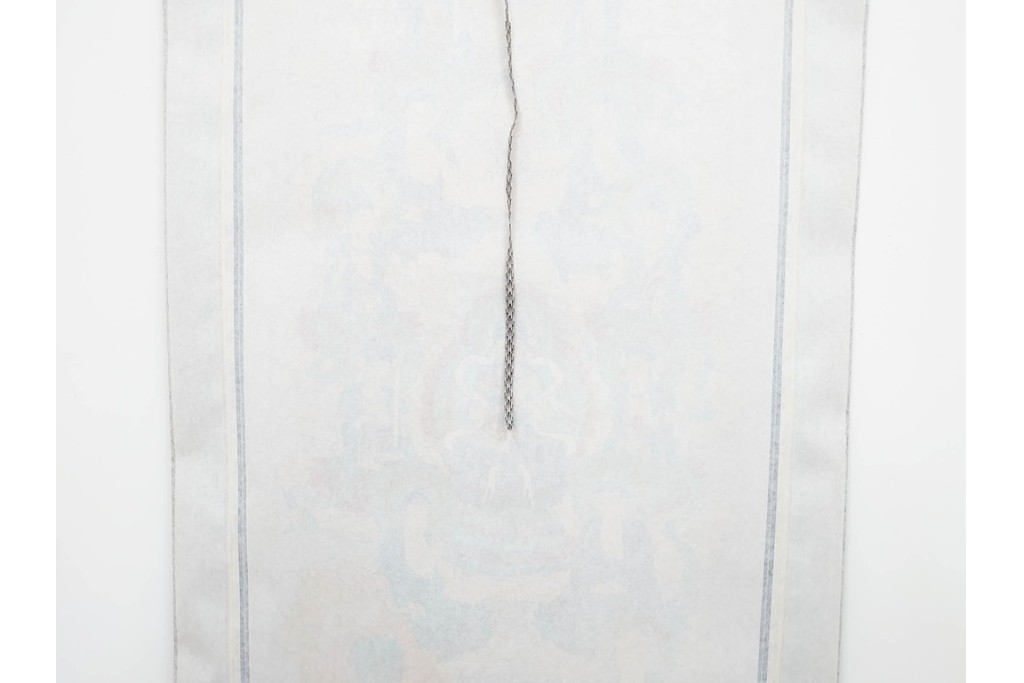 真作　堀部松庵作　「真言十三佛」　十三仏図の掛け軸　共箱付き　(R-087081)