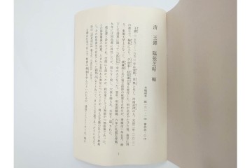 複製　絹本　清王朝　王鐸　「臨張芝帖」の掛け軸　解説釈文書・共箱付き　(R-087082)