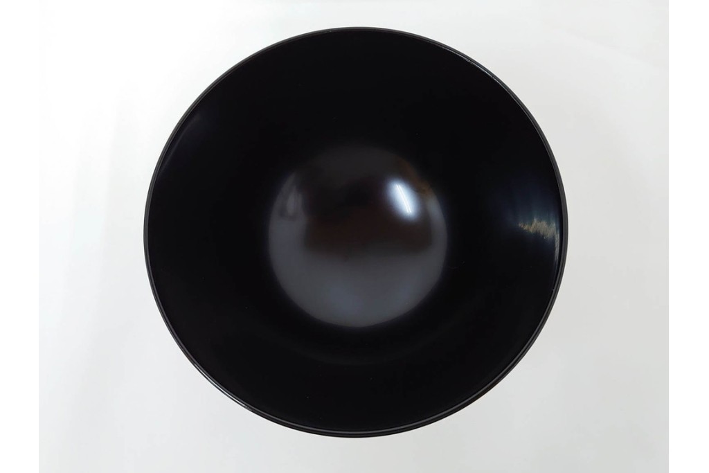 輪島塗　木製　沈金による牡丹彫が上品な吸物椀5点セット　共箱付き　(R-087086)