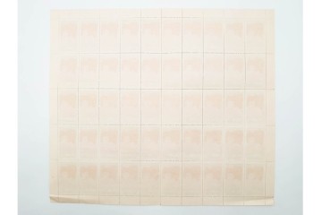 1950年　中華人民共和国開国記念　10000圓(50枚×2シート)・5000圓(50枚×2シート)　東北貼用　毛沢東図案の未使用切手シート4枚セット　(R-087088)