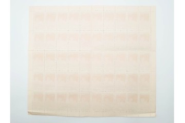 1950年　中華人民共和国開国記念　10000圓(50枚×2シート)・5000圓(50枚×2シート)　東北貼用　毛沢東図案の未使用切手シート4枚セット　(R-087088)