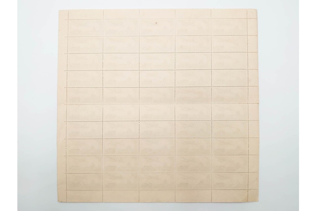 1951年　未使用　中華人民郵政航空郵票(1000圓・3000圓/各50枚×2シート)　天壇図航空切手のシート4枚セット　(R-087089)